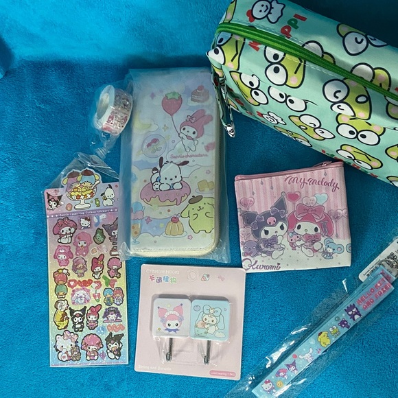 Sanrio Accessories - Sanrio My Melody & Friends Wallet + Accessories